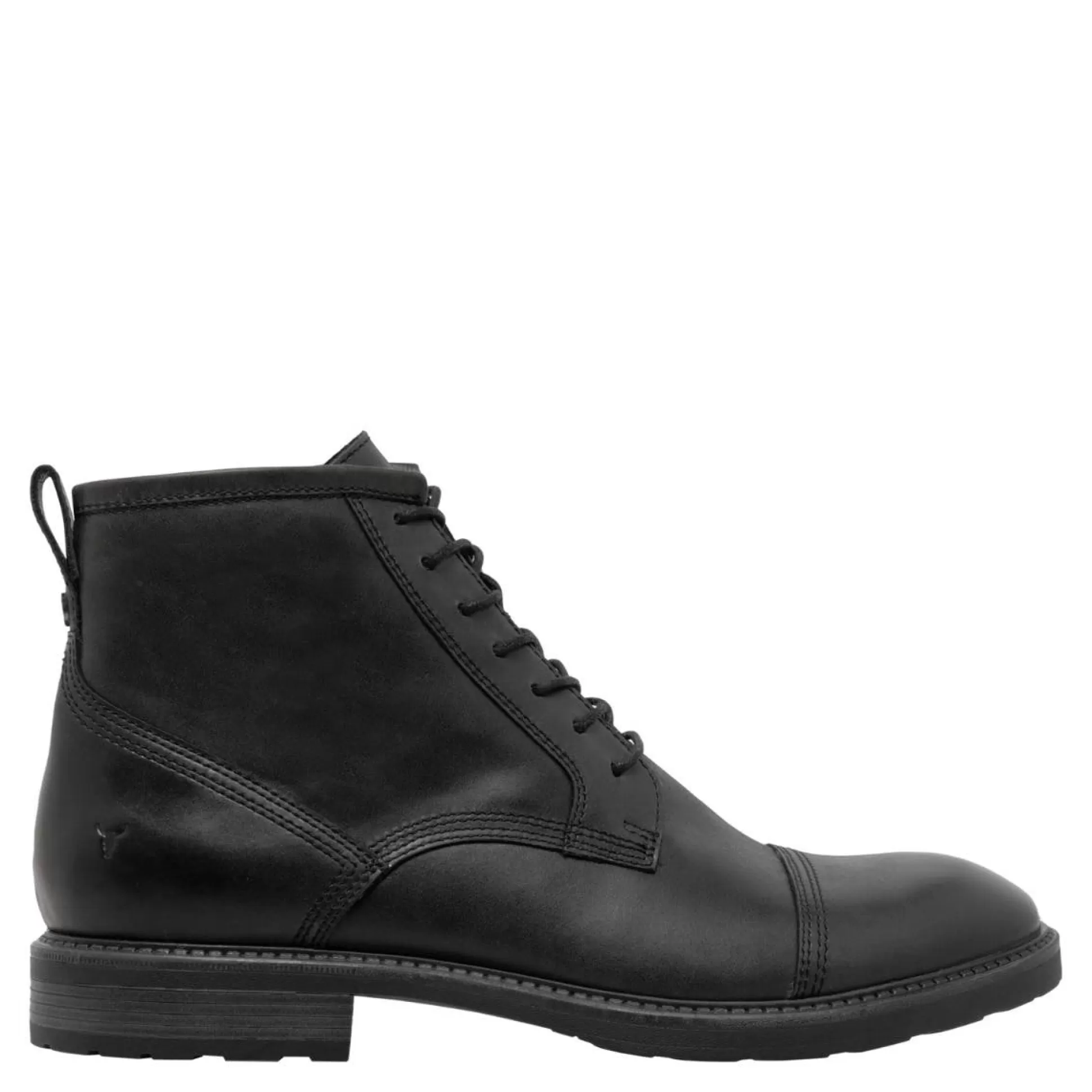 Man Windsor Smith Casual Boots*Abel Black Leather