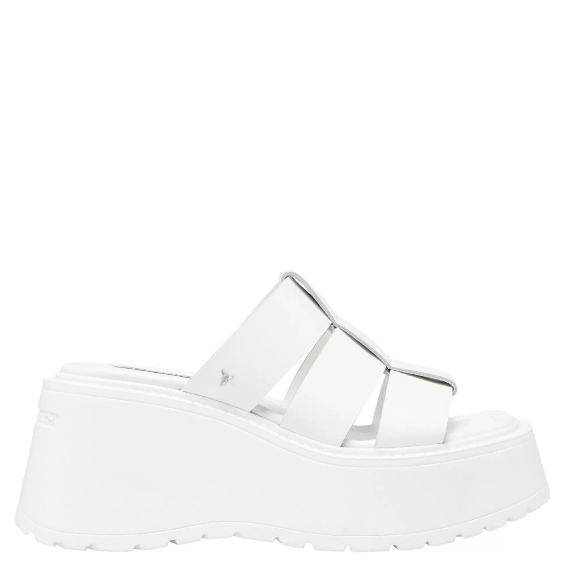 Woman Windsor Smith Chunky Sandals*Capricorn White Leather Sandal