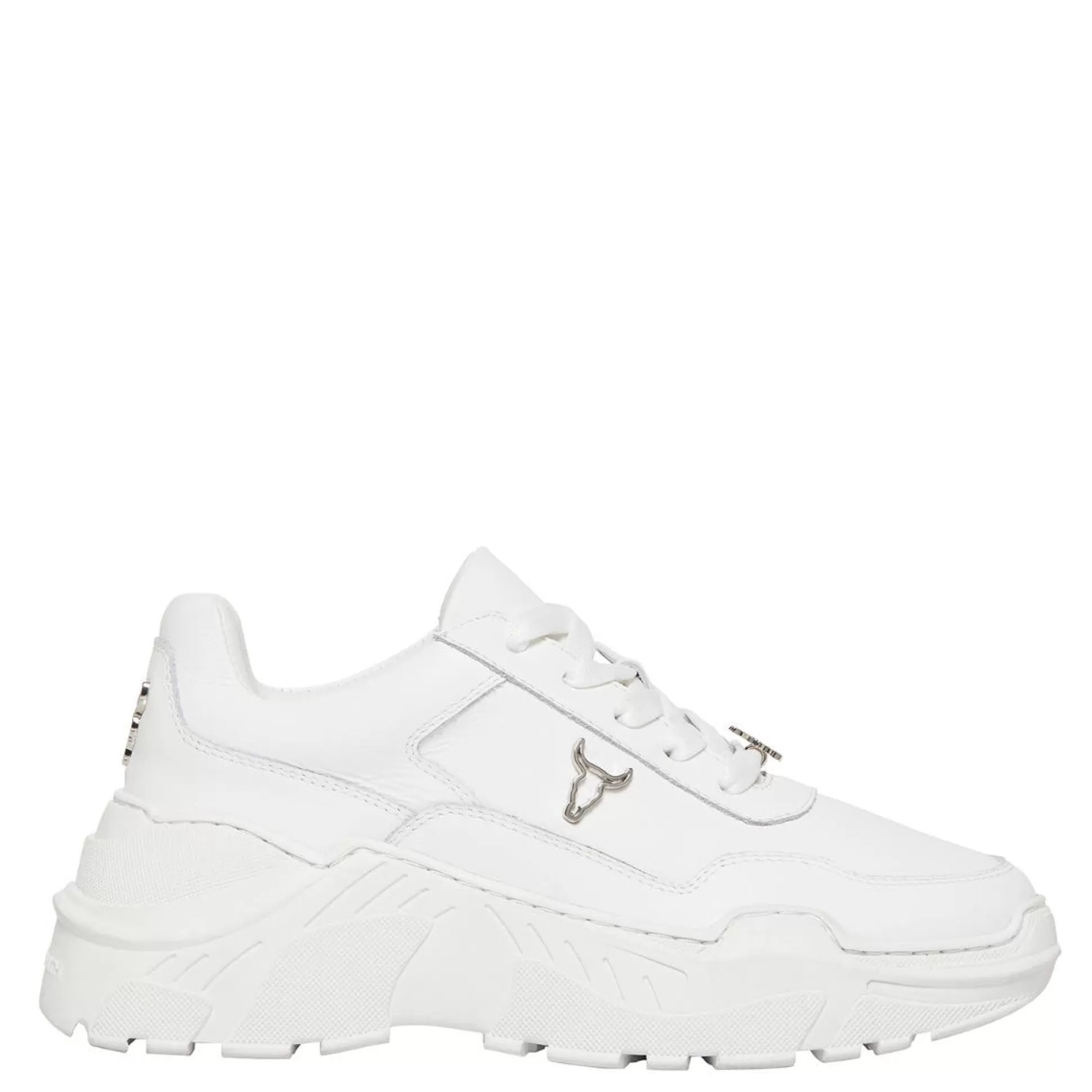 Woman Windsor Smith Sneakers*Carte White Leather