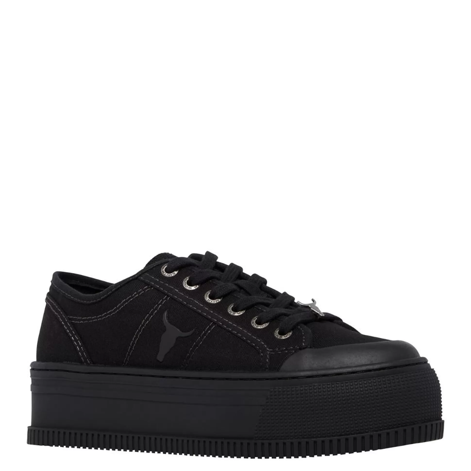 Woman Windsor Smith Sneakers*Dealbreaker Black Canvas Sneaker