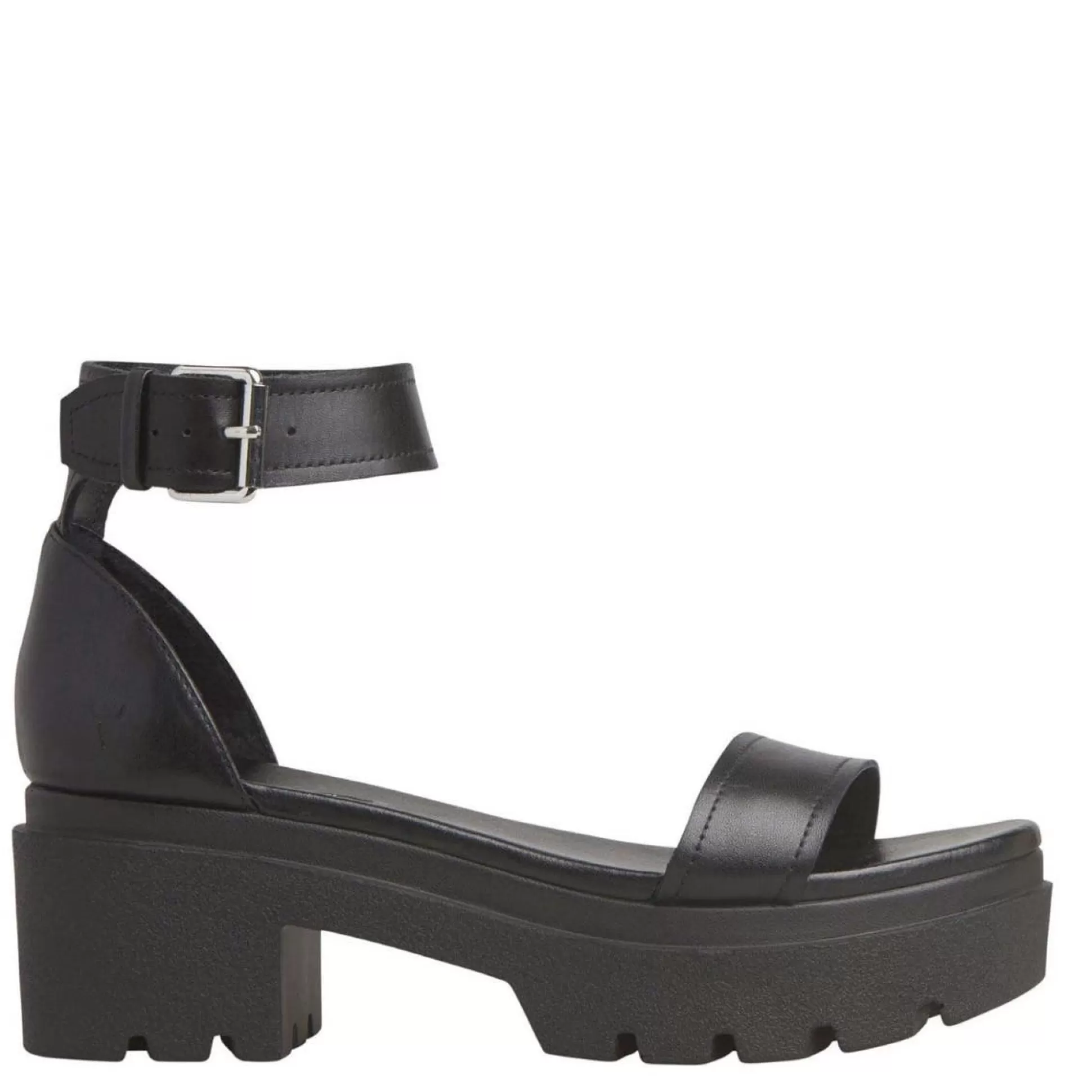 Woman Windsor Smith Chunky Sandals*Elsie Black Leather