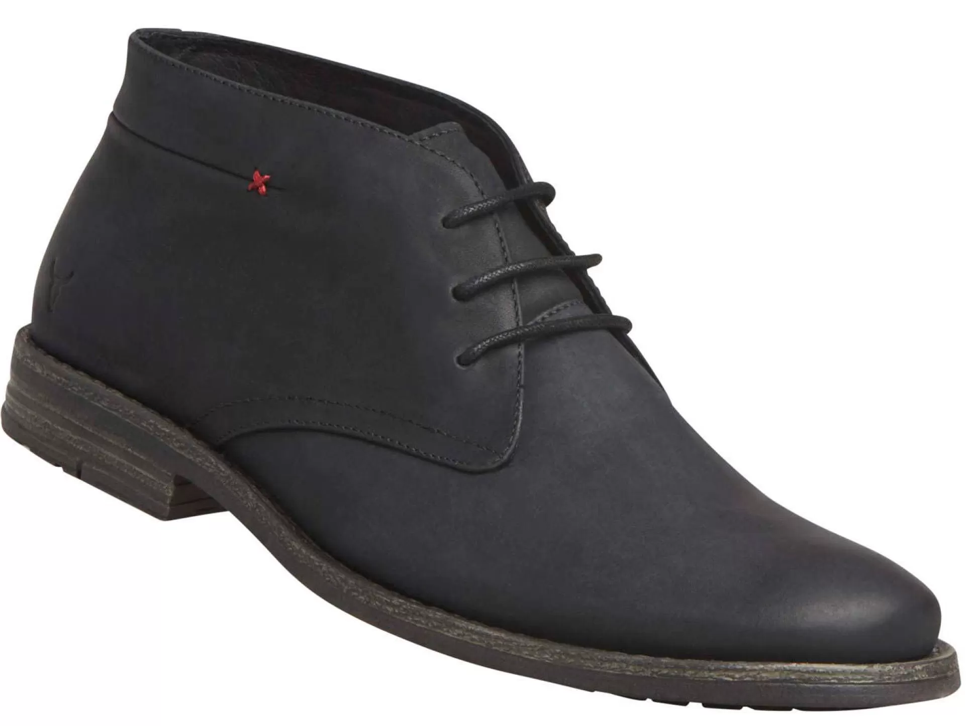 Man Windsor Smith Casual Boots*Hobb Black Leather