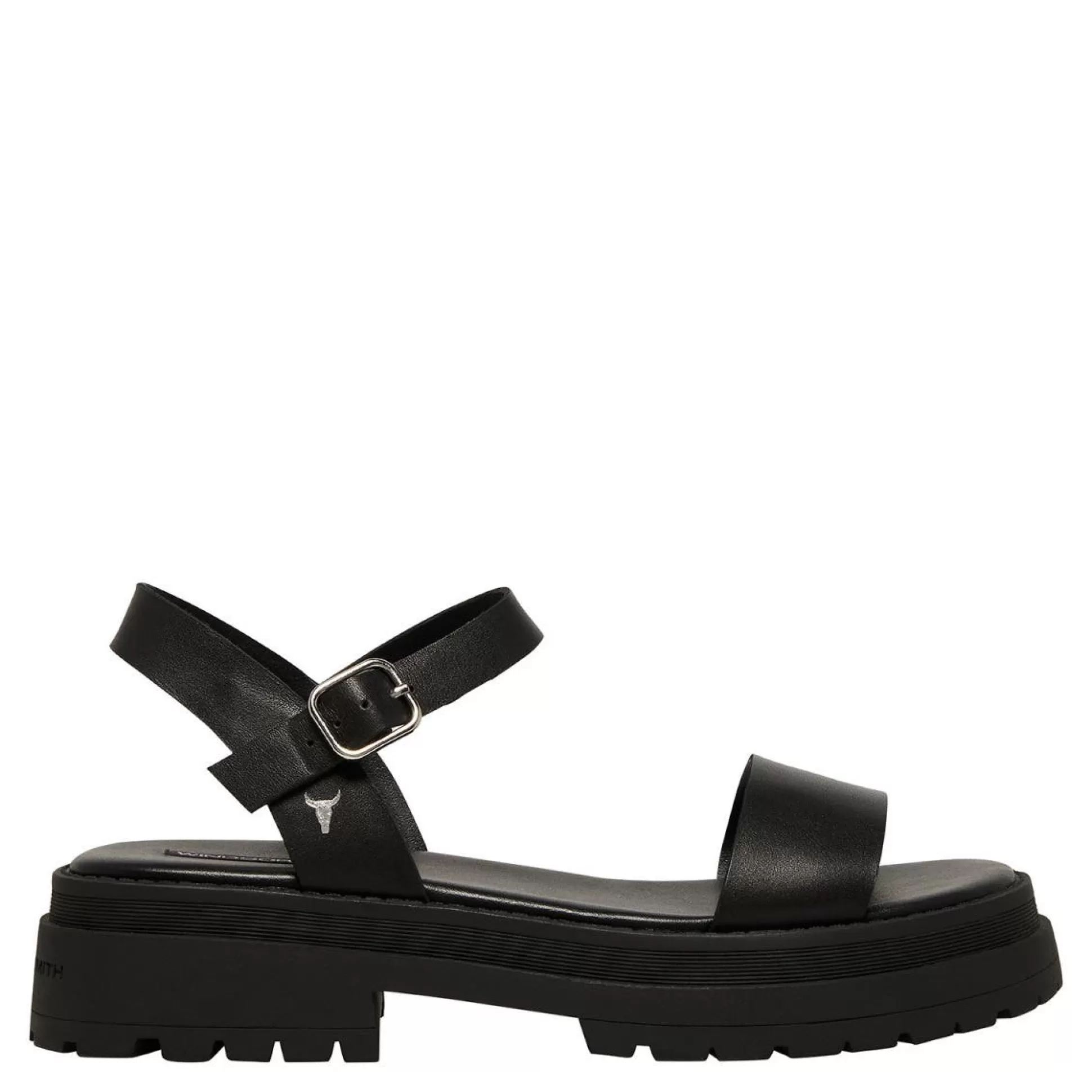 Woman Windsor Smith Chunky Sandals*Linger Black Leather Sandal