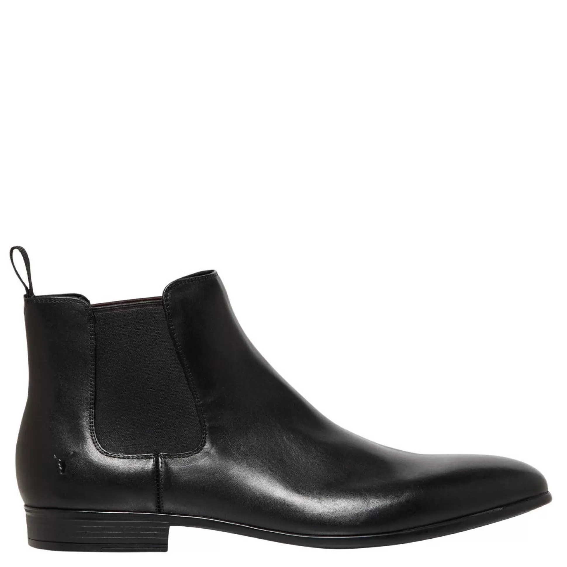 Man Windsor Smith Dress Boots*Mari Black Leather