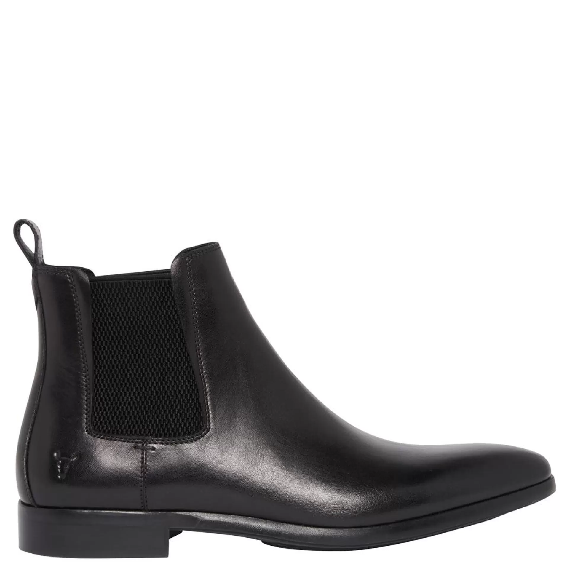 Man Windsor Smith Dress Boots*Matteo Black Leather