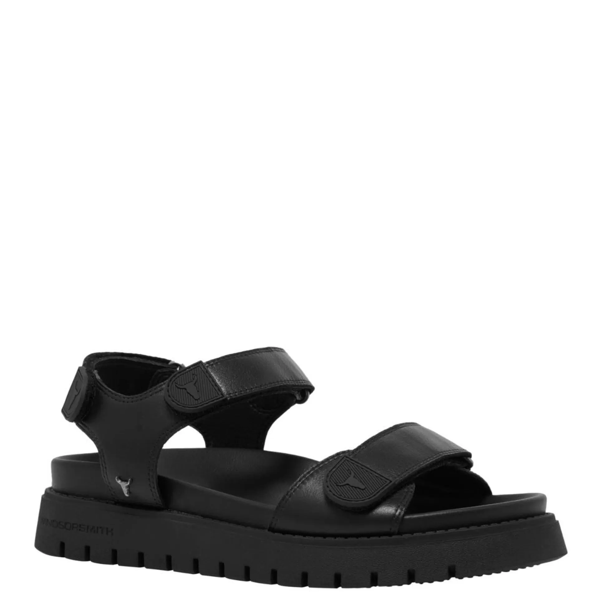 Woman Windsor Smith Flat Sandals*Midsummer Black Leather