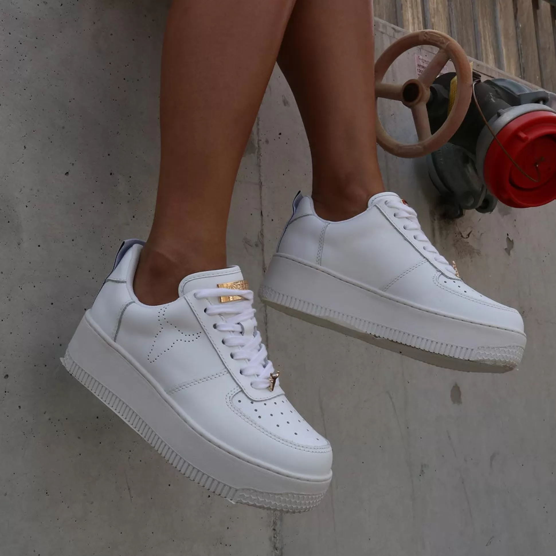 Woman Windsor Smith Sneakers*Racerr White Leather