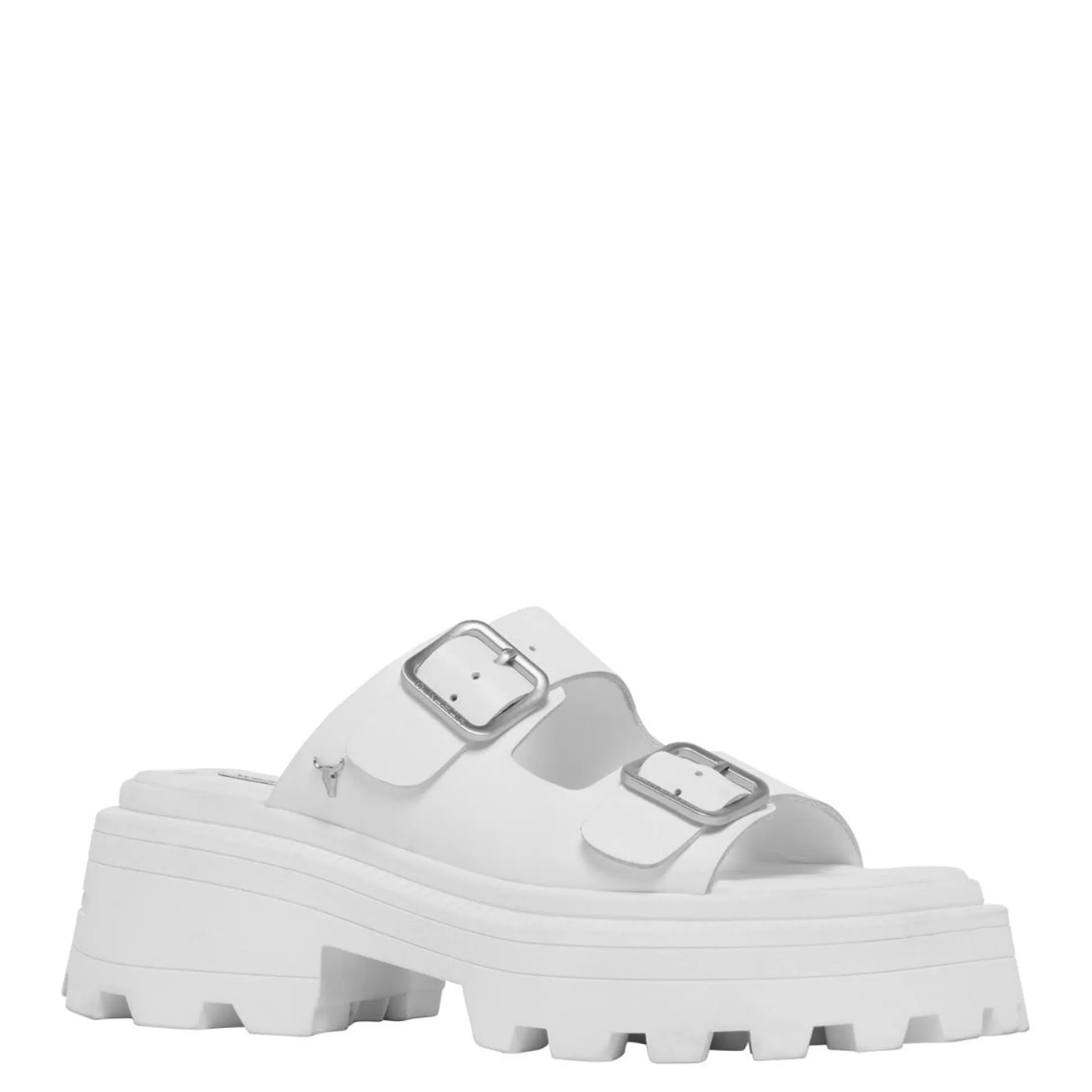 Woman Windsor Smith Chunky Sandals*Reach White Leather