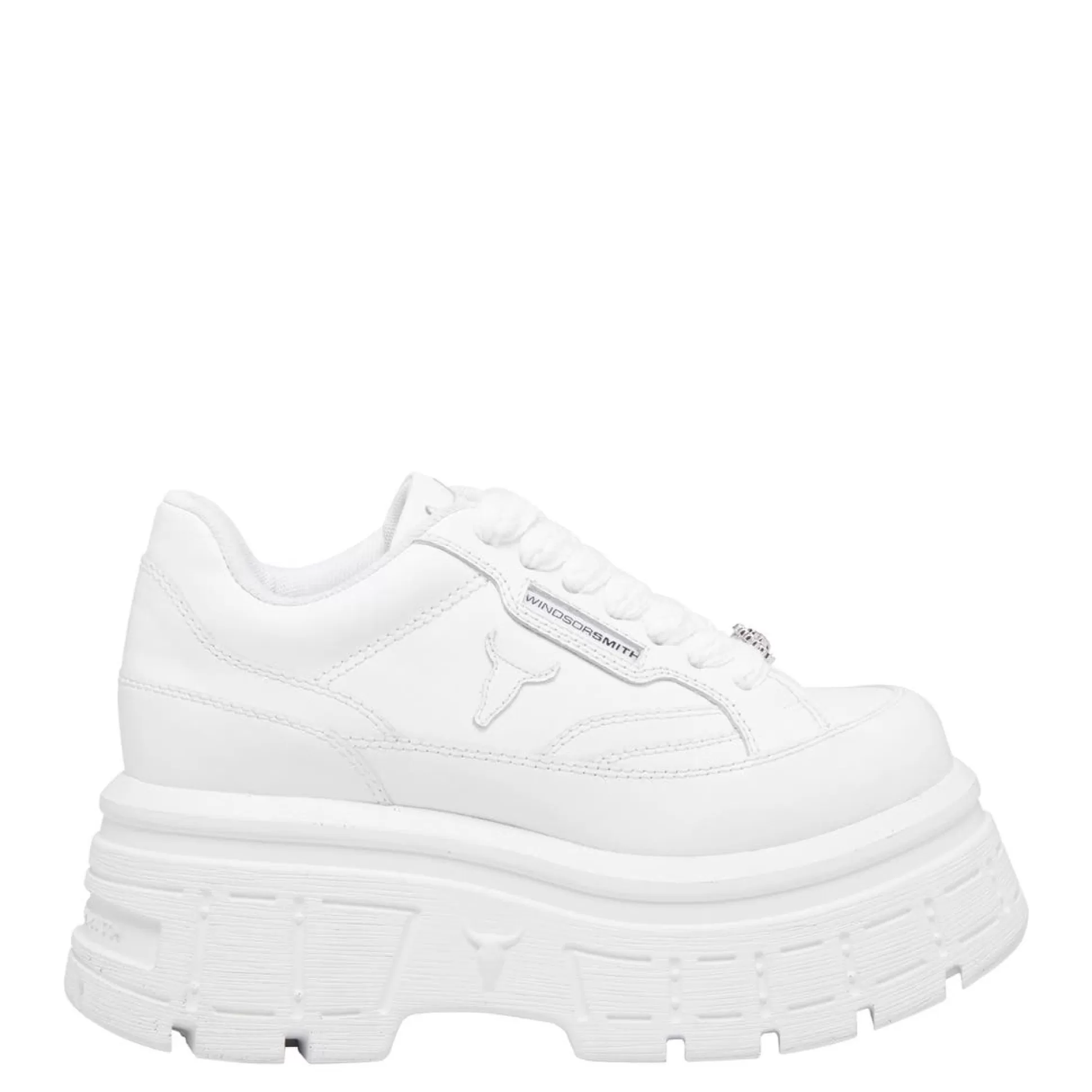 Woman Windsor Smith Sneakers*Swerve White Leather