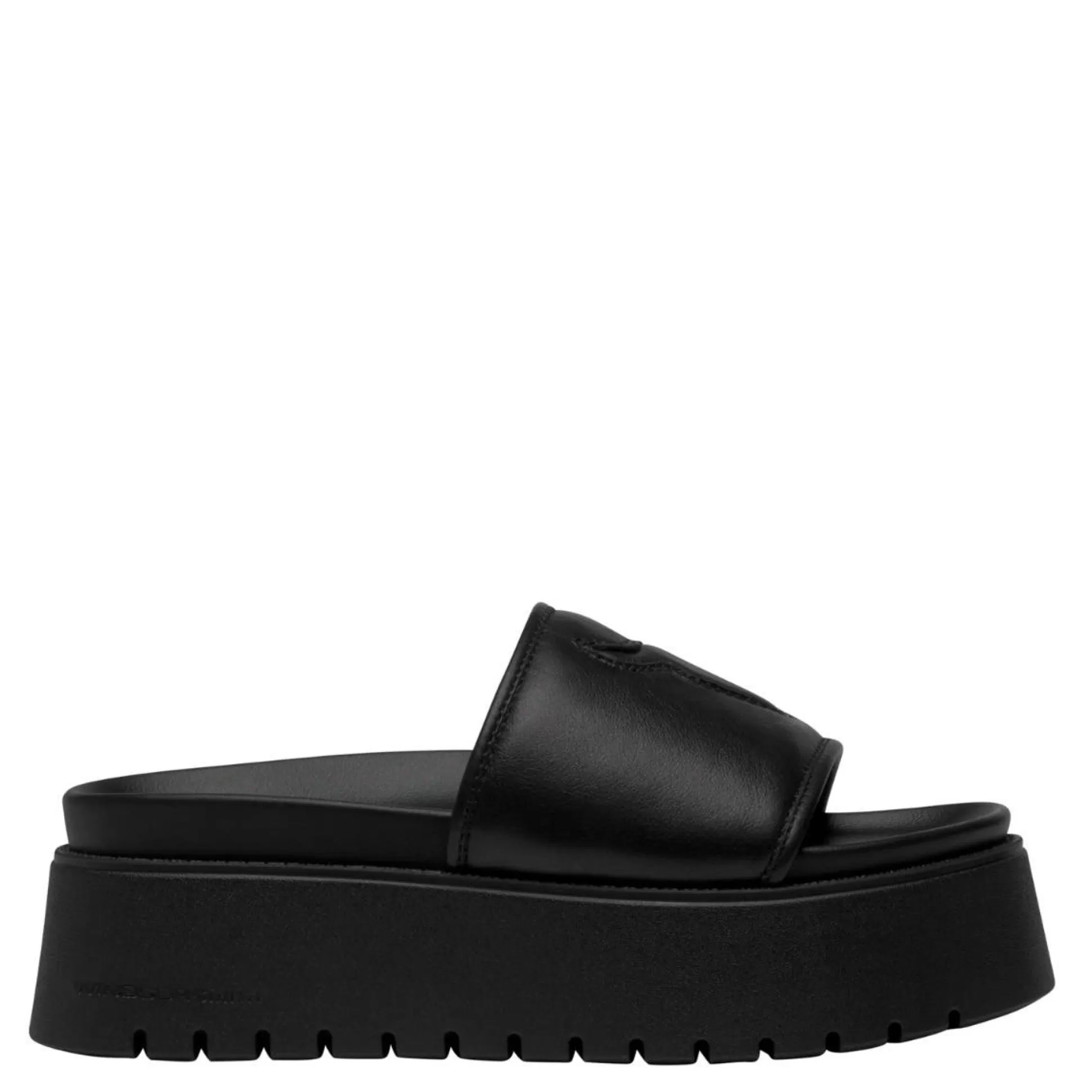 Woman Windsor Smith Chunky Sandals*Treats Black Leather