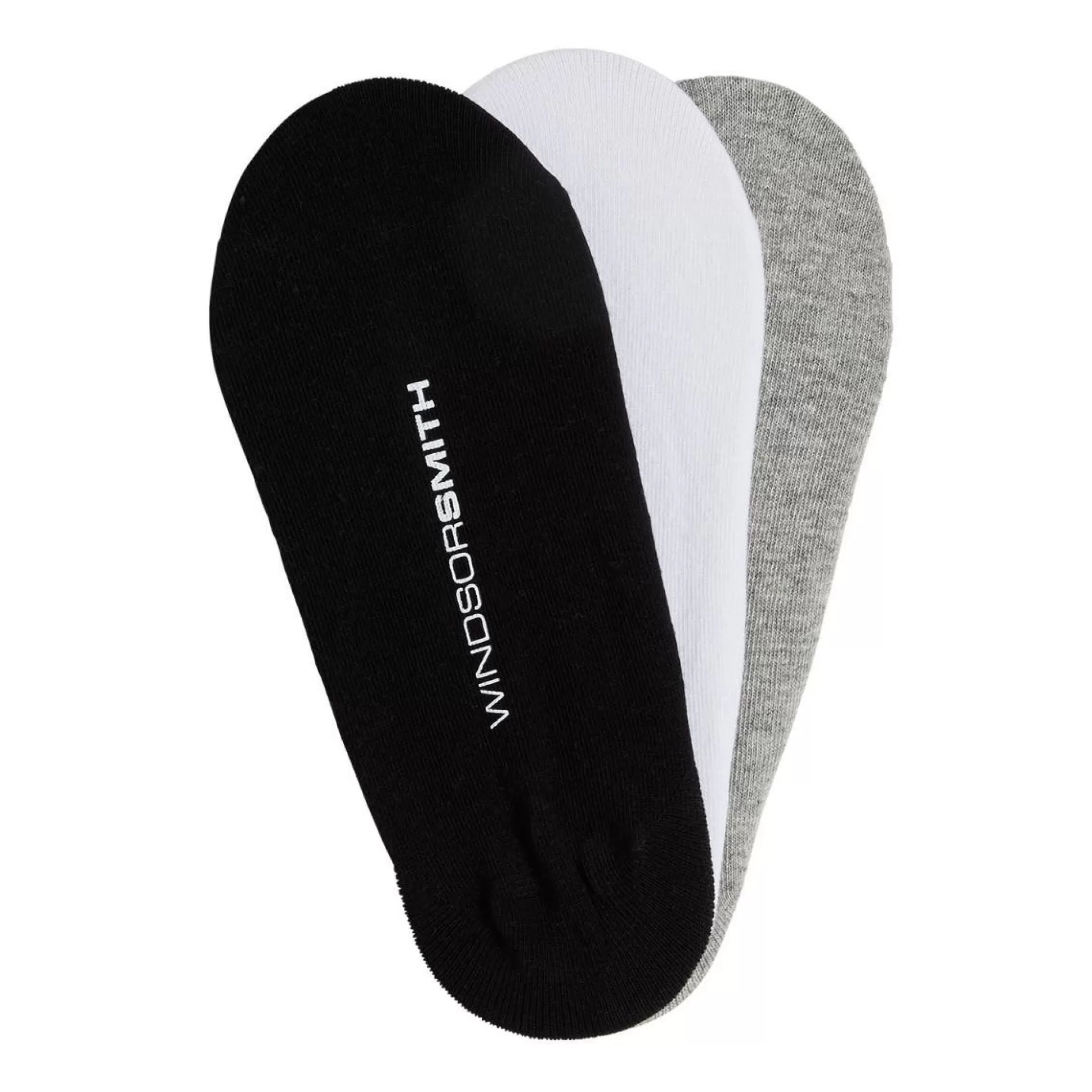 Woman Windsor Smith Socks*Women'S Invisible Sock 3Pk Multi Color