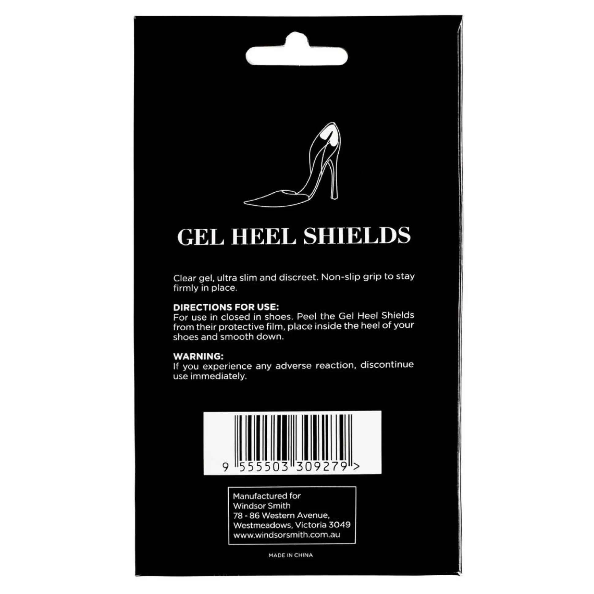 Man Windsor Smith Shoe Care*Ws Gel Heel Shields - -